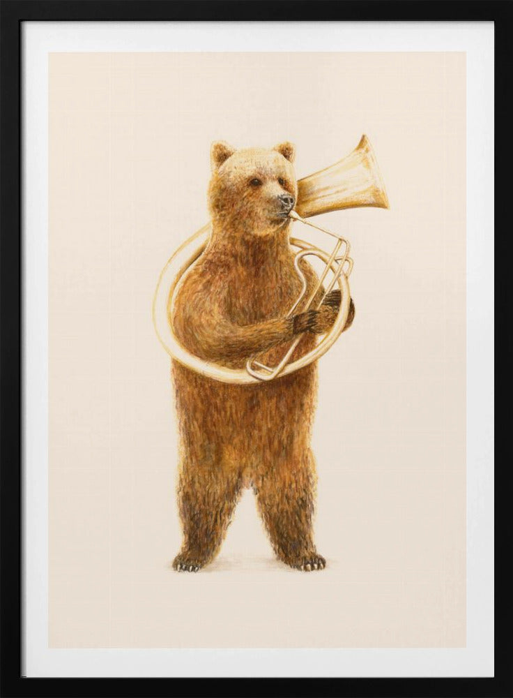 The Bear and His Helicon | Poster