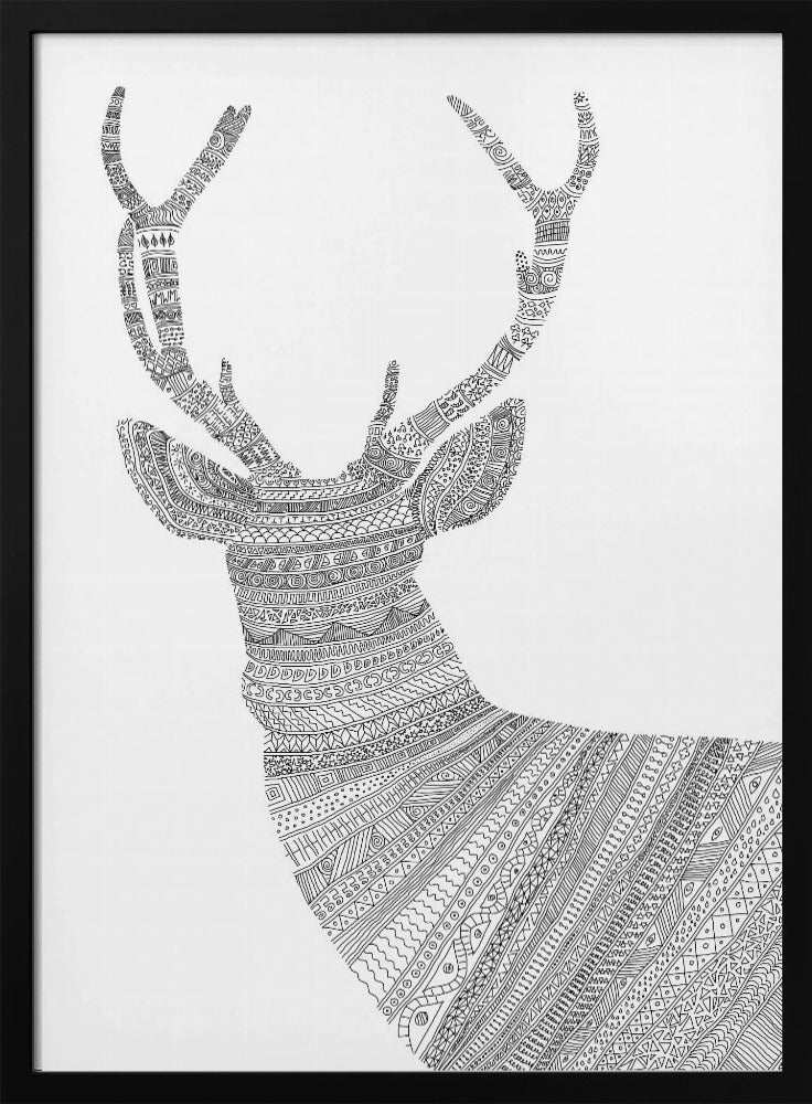 Stag White | Poster