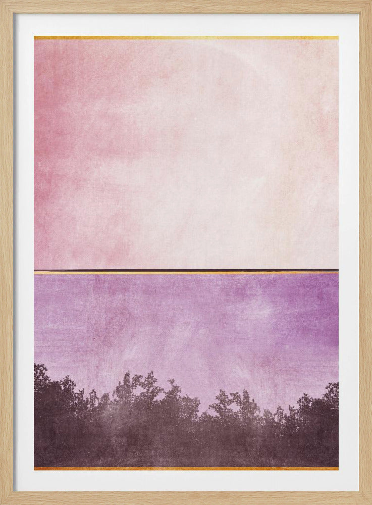 Rosa und Gelb 1 | Poster