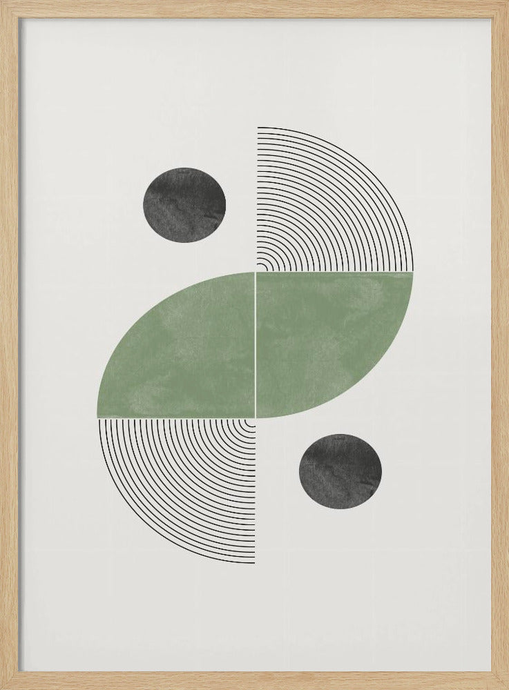 Geometrische Harmonie | Poster