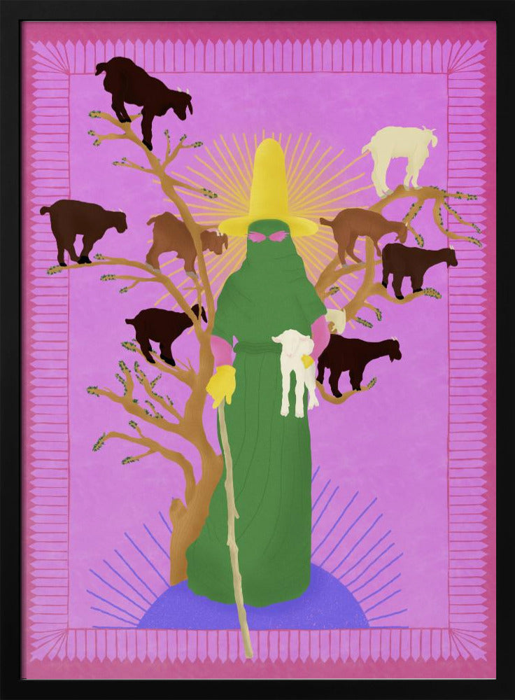Heilige Hirtin | Poster