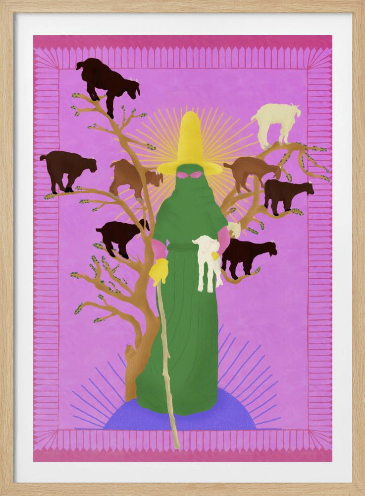 Heilige Hirtin | Poster