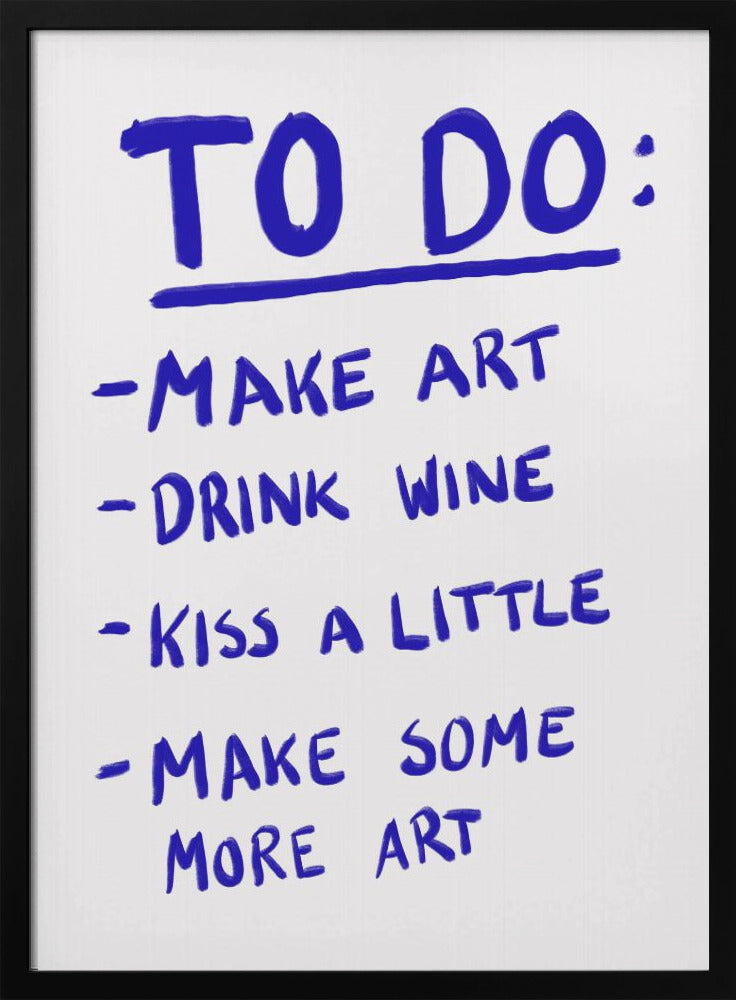 Kreative To-Do-Liste | Poster