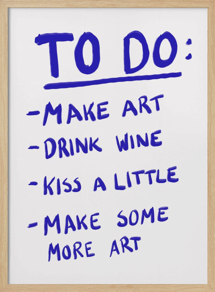 Kreative To-Do-Liste | Poster