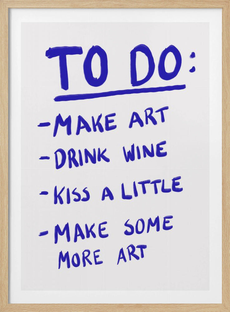 Kreative To-Do-Liste | Poster