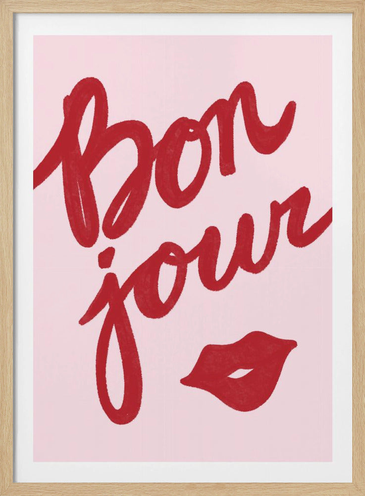 Bonjour-Kuss | Poster