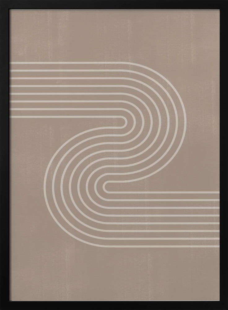 Gebogener Weg | Poster
