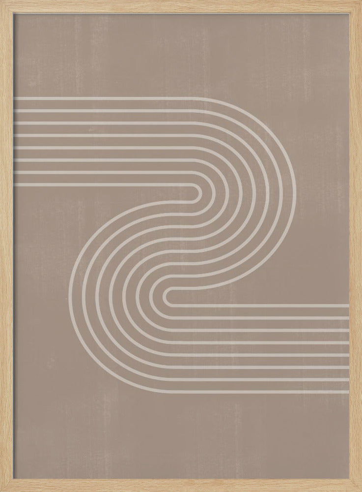 Gebogener Weg | Poster
