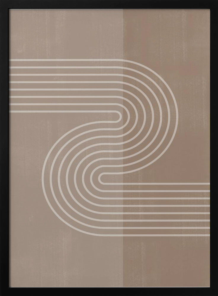 Gebogener Weg | Poster