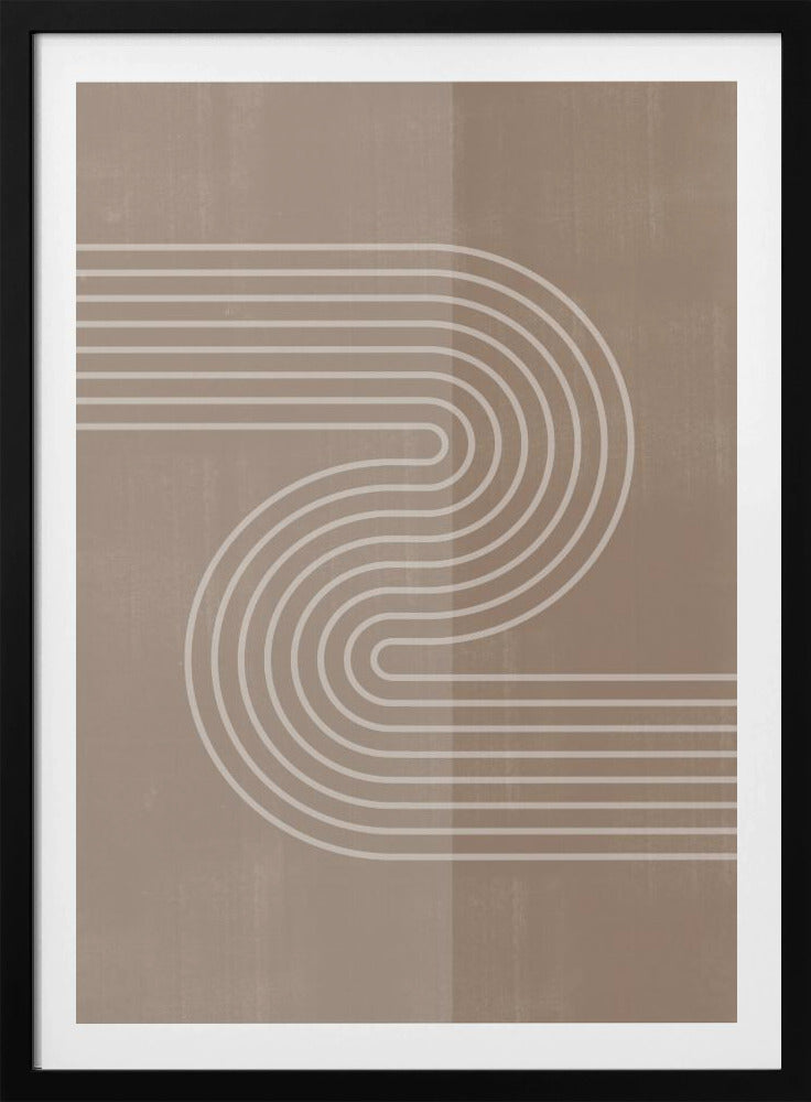 Gebogener Weg | Poster