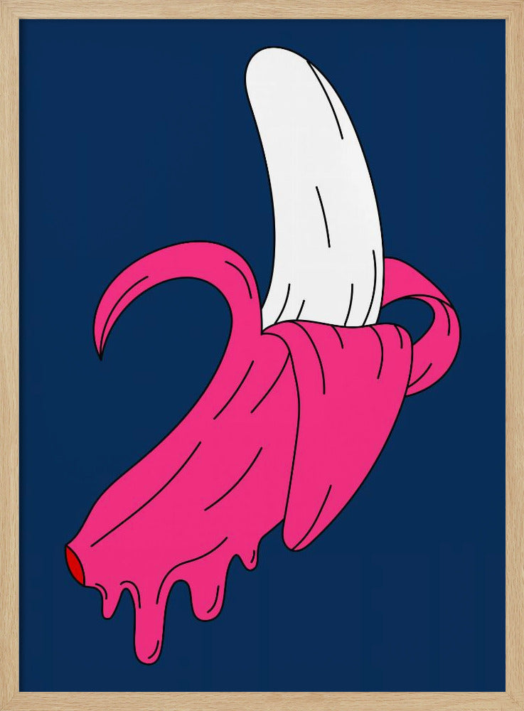 Schmelzende Banane | Poster