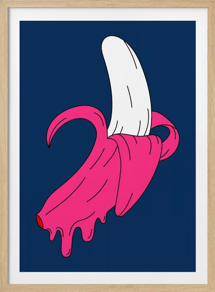 Schmelzende Banane | Poster
