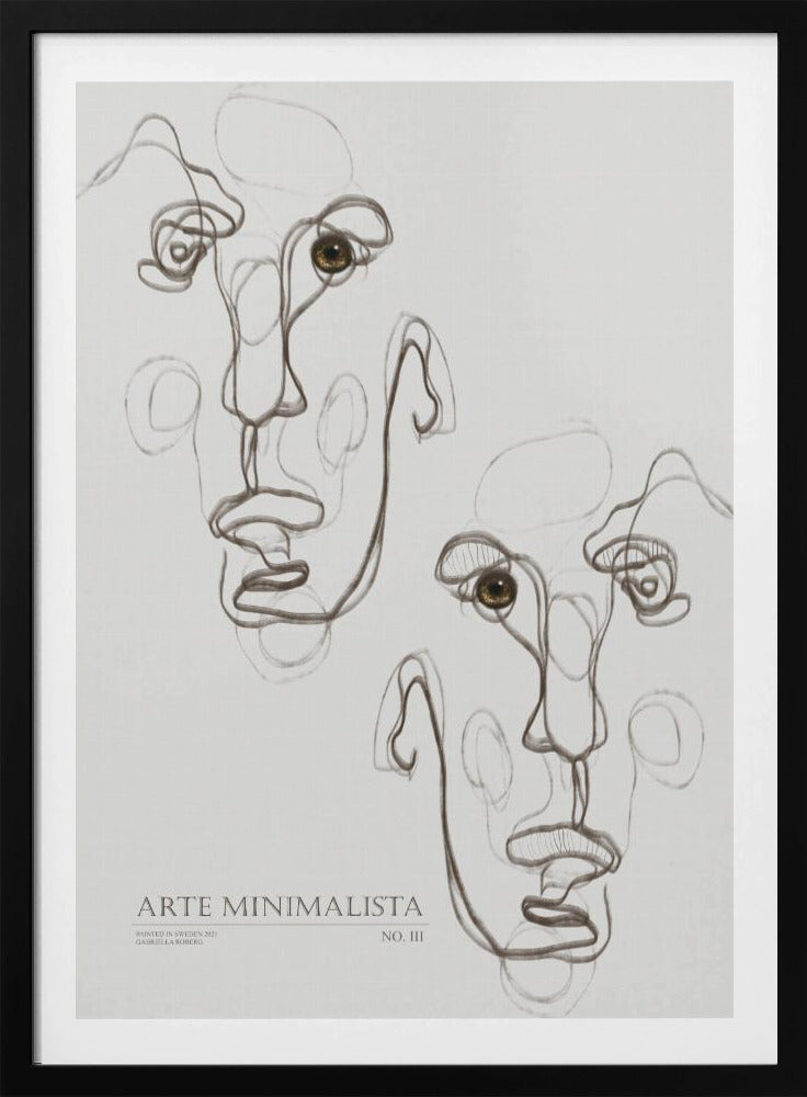 Arte Minimalista Nr. 3 | Poster