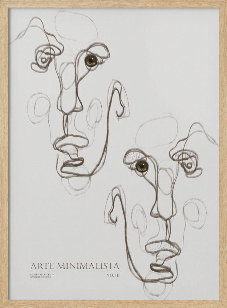 Arte Minimalista Nr. 3 | Poster