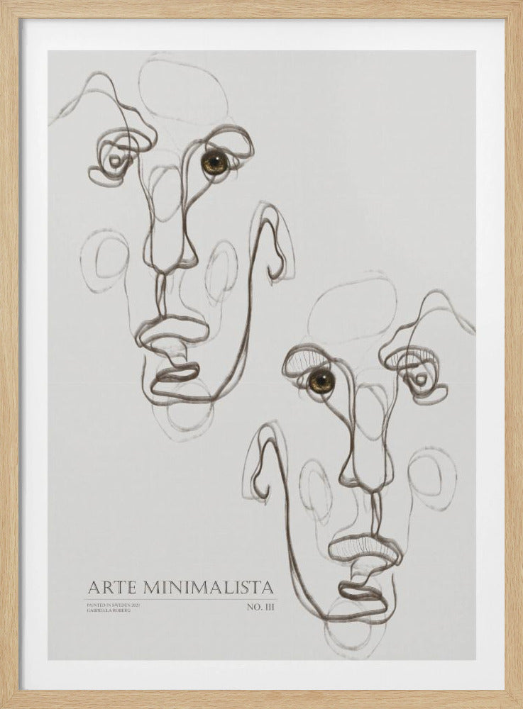 Arte Minimalista Nr. 3 | Poster