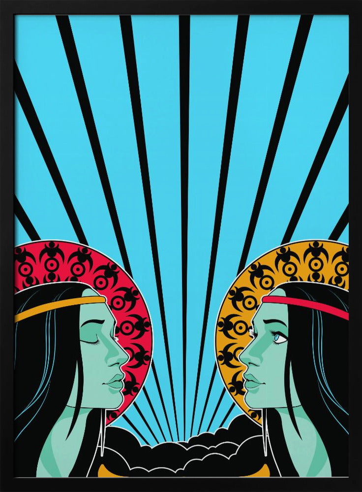 70er-Jahre-Frauen-Serie Nr. 4 | Poster