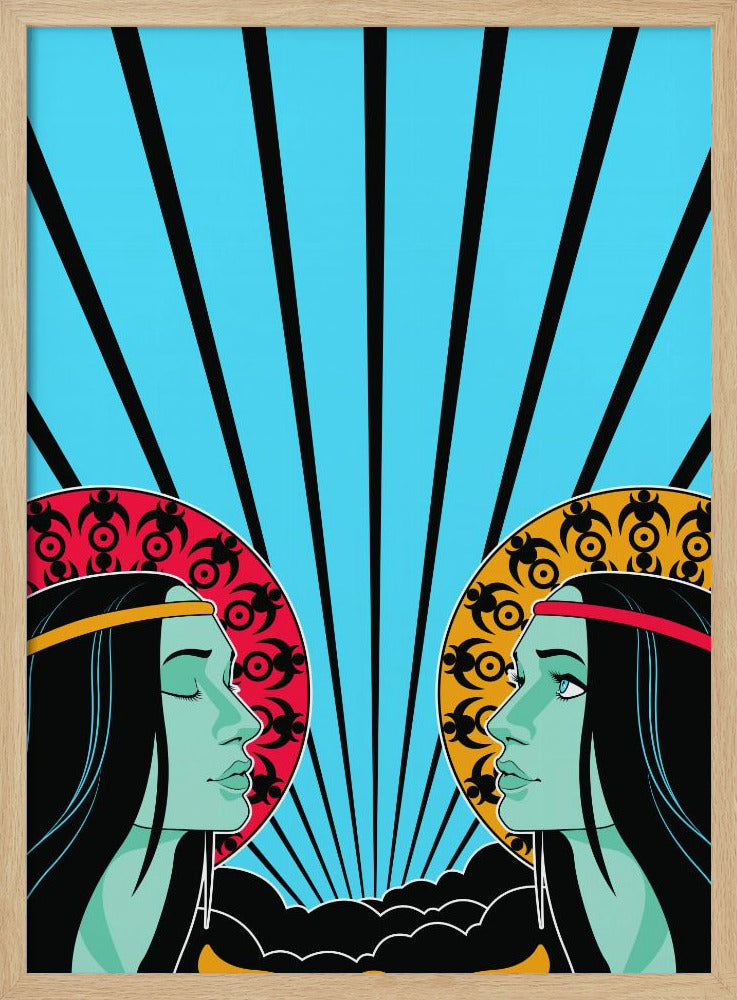 70er-Jahre-Frauen-Serie Nr. 4 | Poster