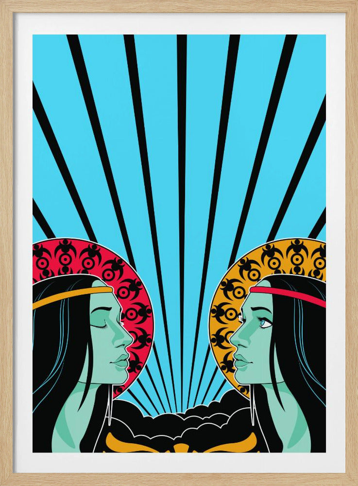 70er-Jahre-Frauen-Serie Nr. 4 | Poster
