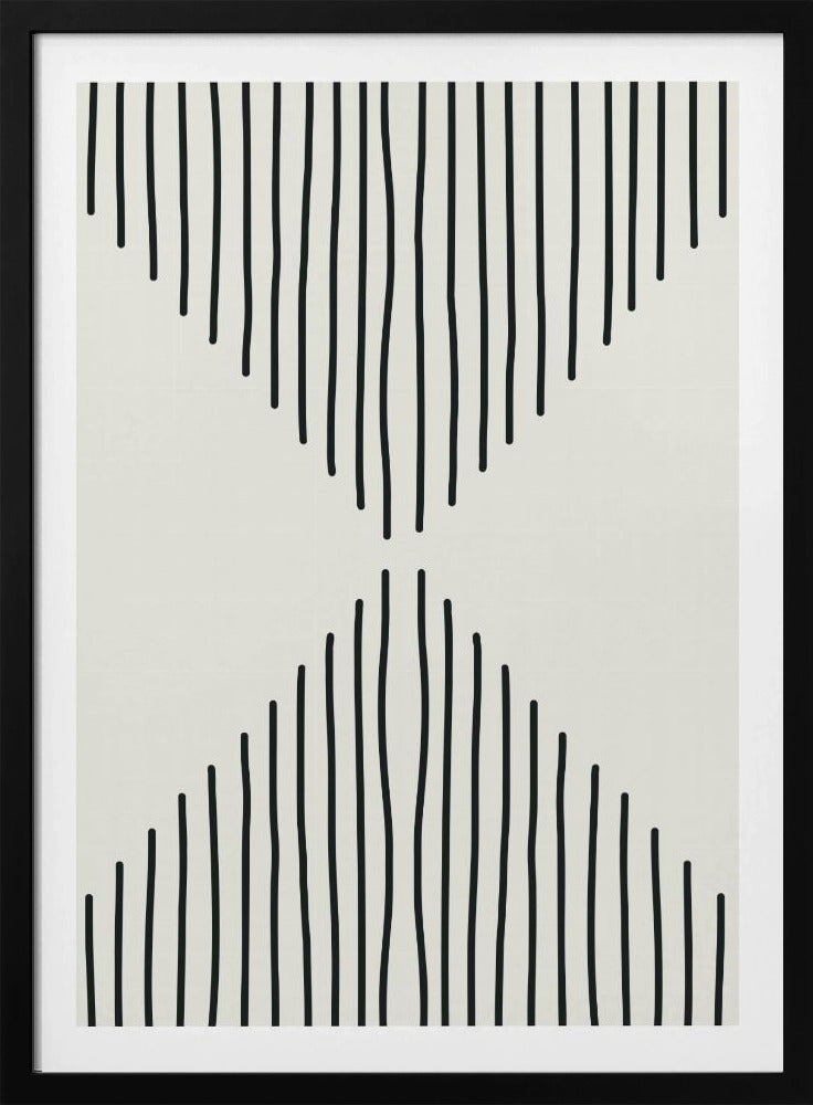 Minimalistisches Liniendesign Nr. 4 | Poster