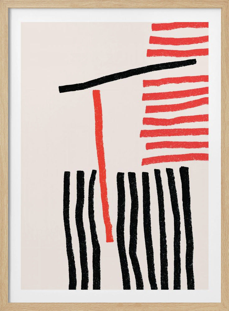 Minimale Linien #2 | Poster