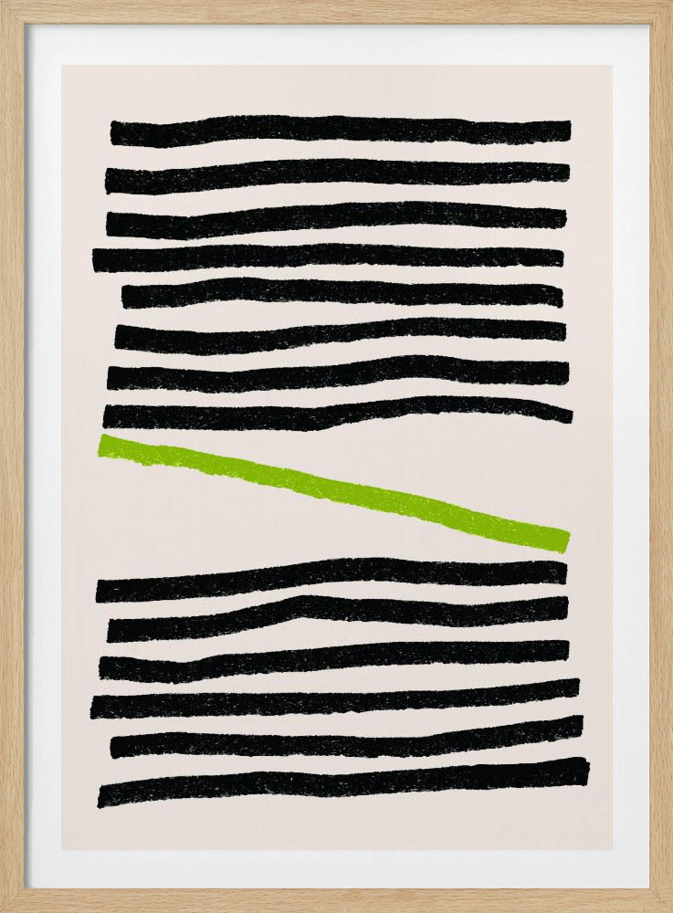 Minimale Linien #3 | Poster