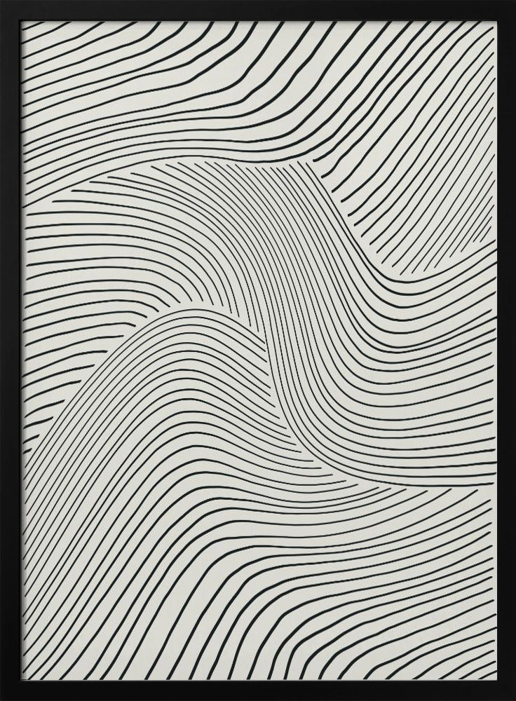 Minimale Linien Set Nr. 1 | Poster