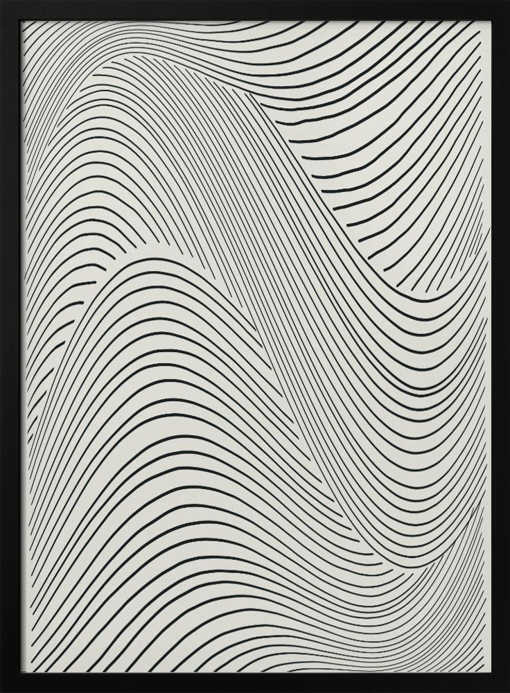 Minimale Linien Set Nr. 4 | Poster