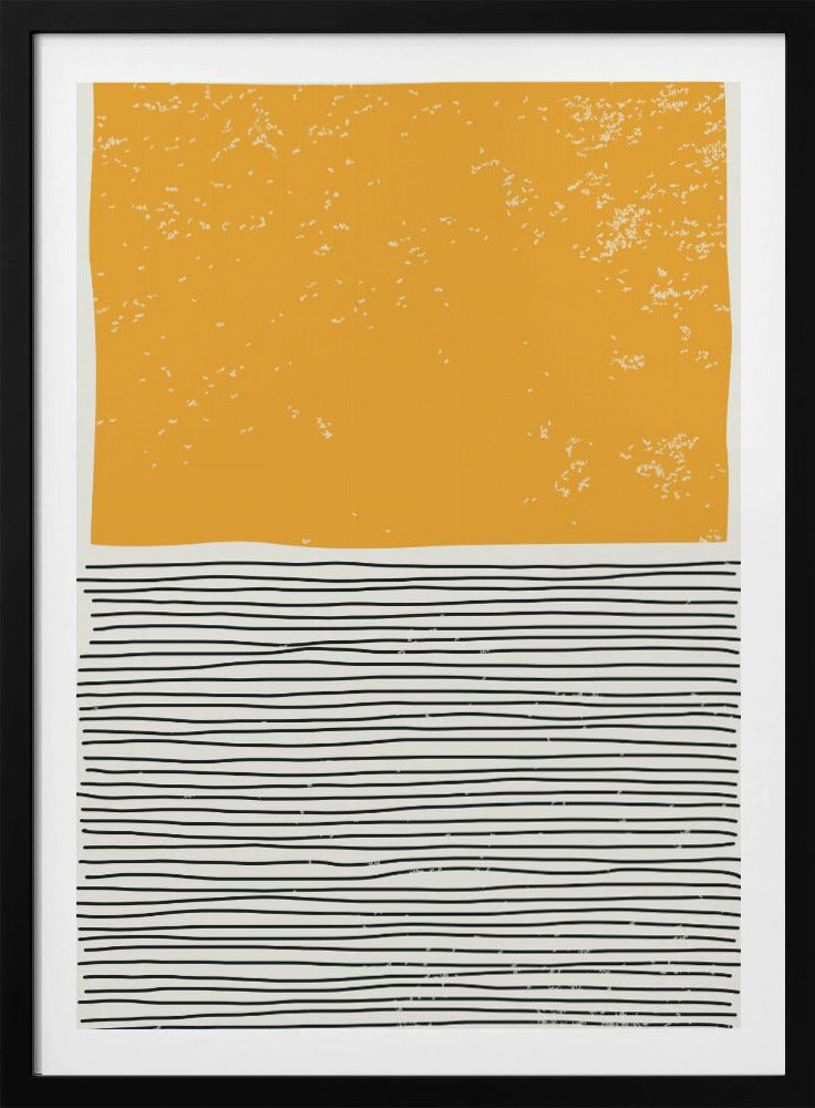 Minimales Gelb | Poster
