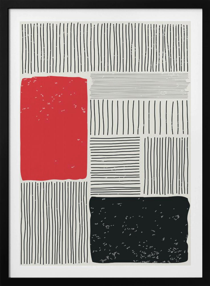 Subtile Linien Serie Nr. 4 | Poster