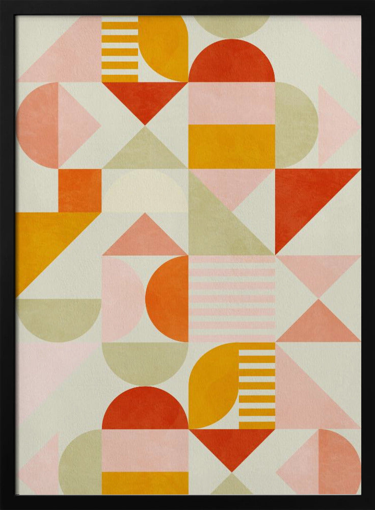 Bauhaus Fun Pastel | Poster