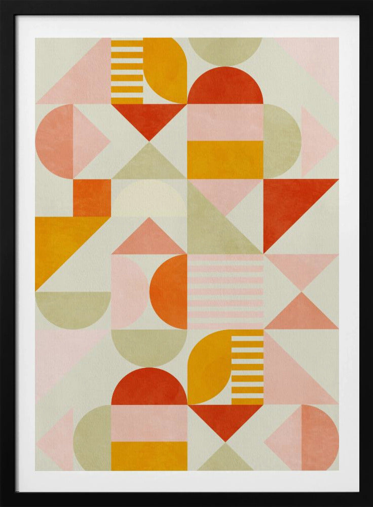 Bauhaus Fun Pastel | Poster