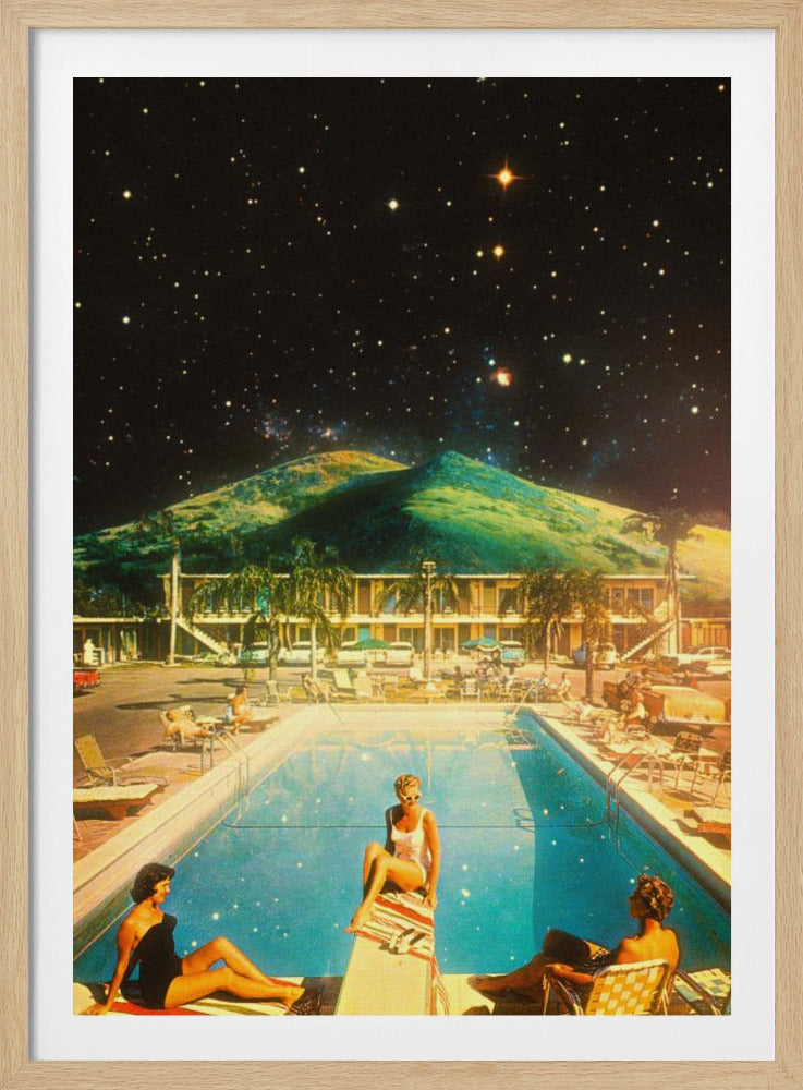 Weltraumpool | Poster
