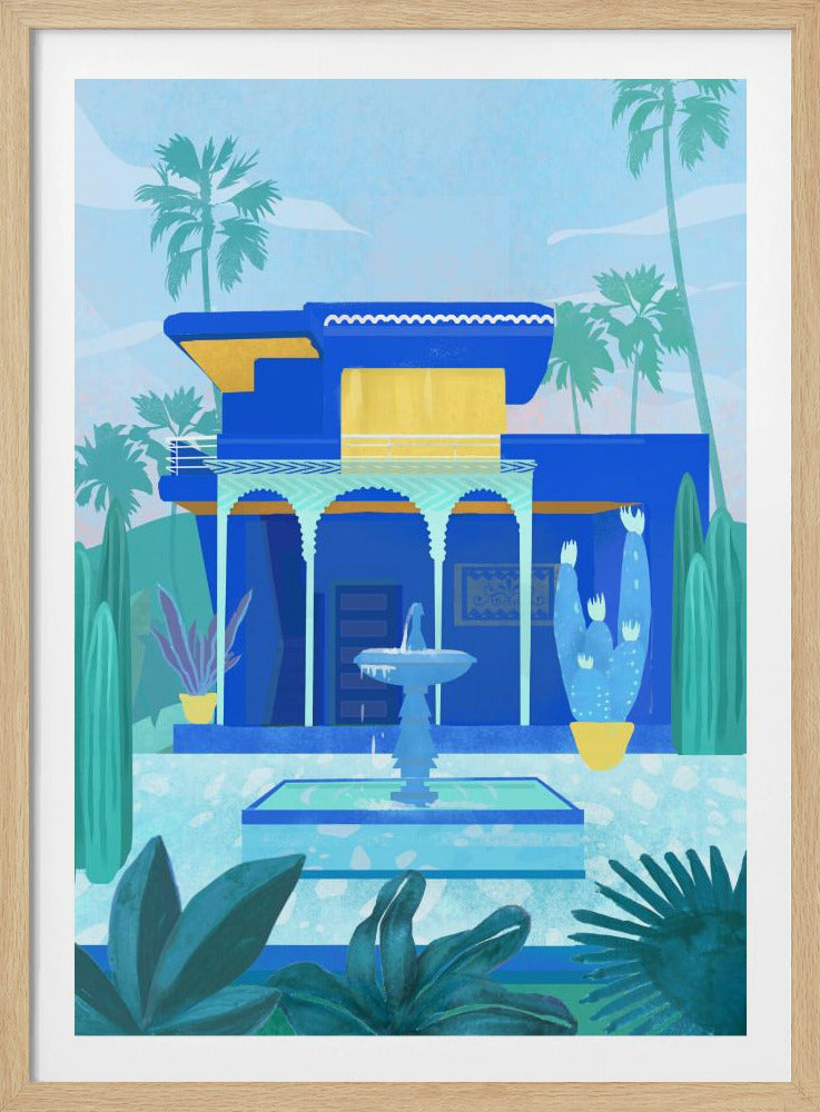 Marokkanischer Garten | Poster