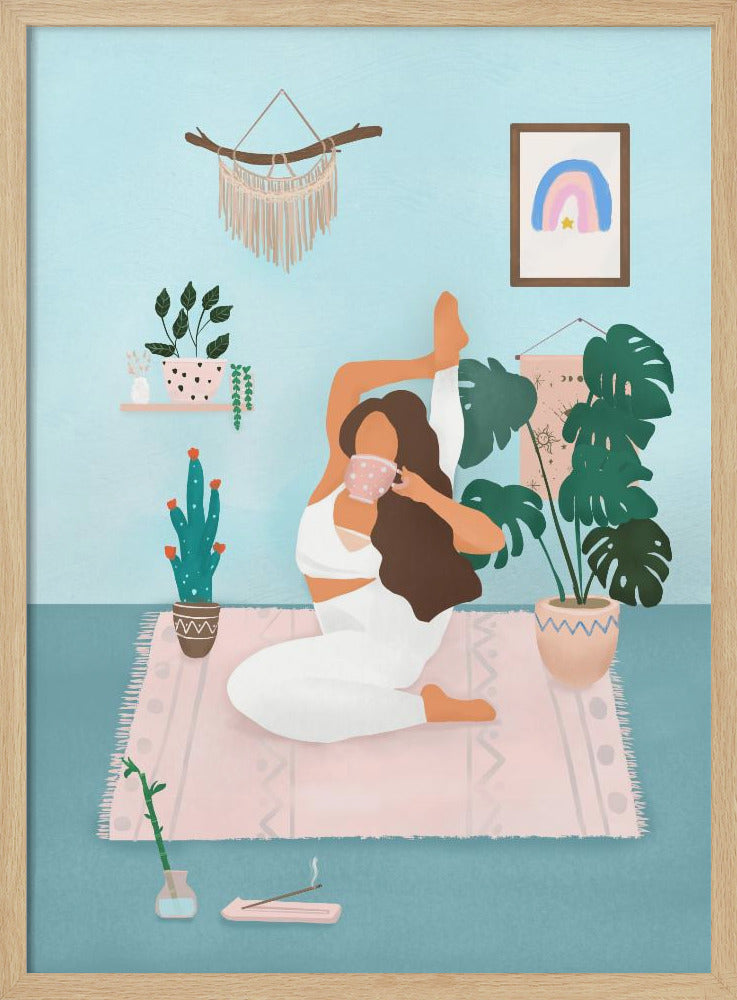 Yoga-Zeit | Poster