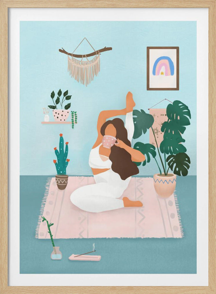 Yoga-Zeit | Poster