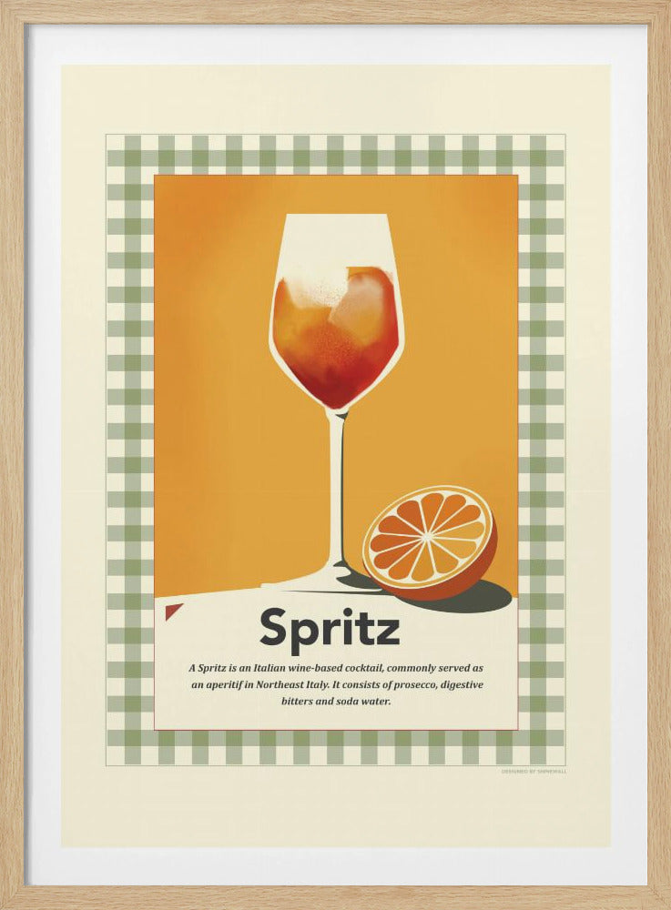 Spritz Retro-Druck | Poster