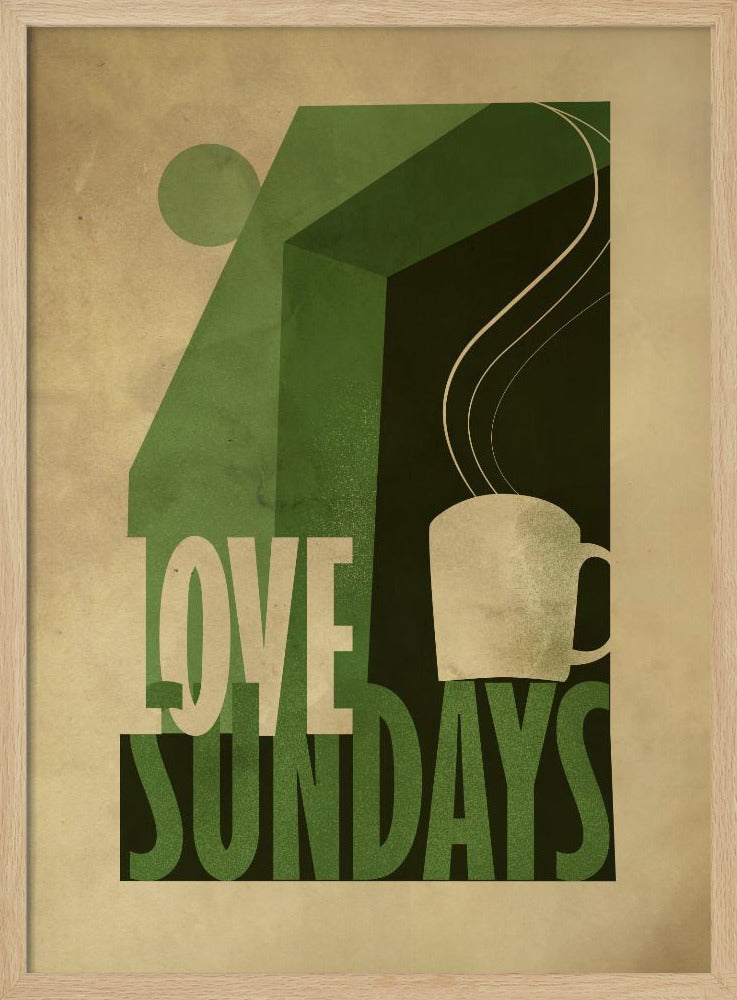 Liebessonntag-Druck | Poster