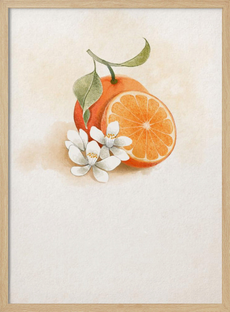 Saftige Orange | Poster