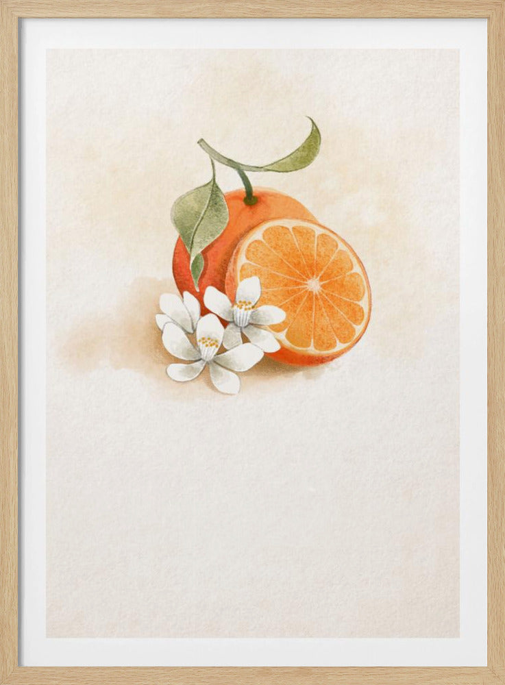 Saftige Orange | Poster
