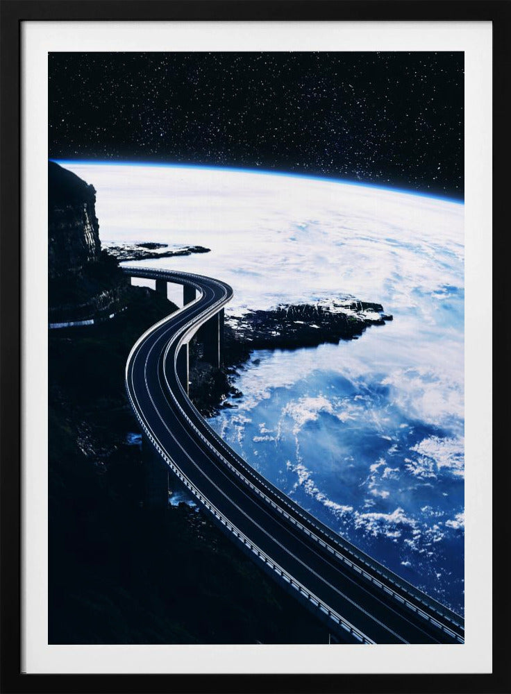 Straße zur Unendlichkeit | Poster