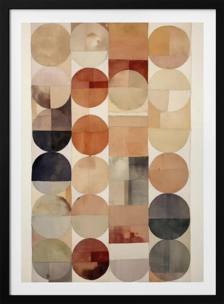 Erdiger geometrischer Fluss | Poster