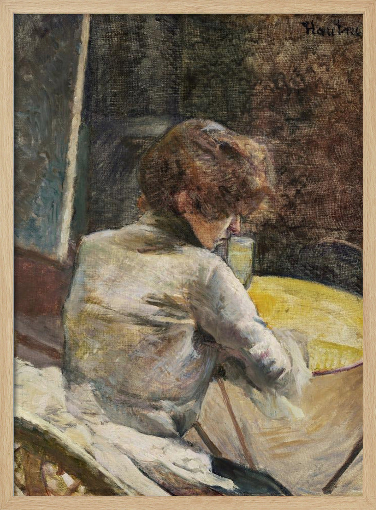 Waiting (ca.1887) | Poster