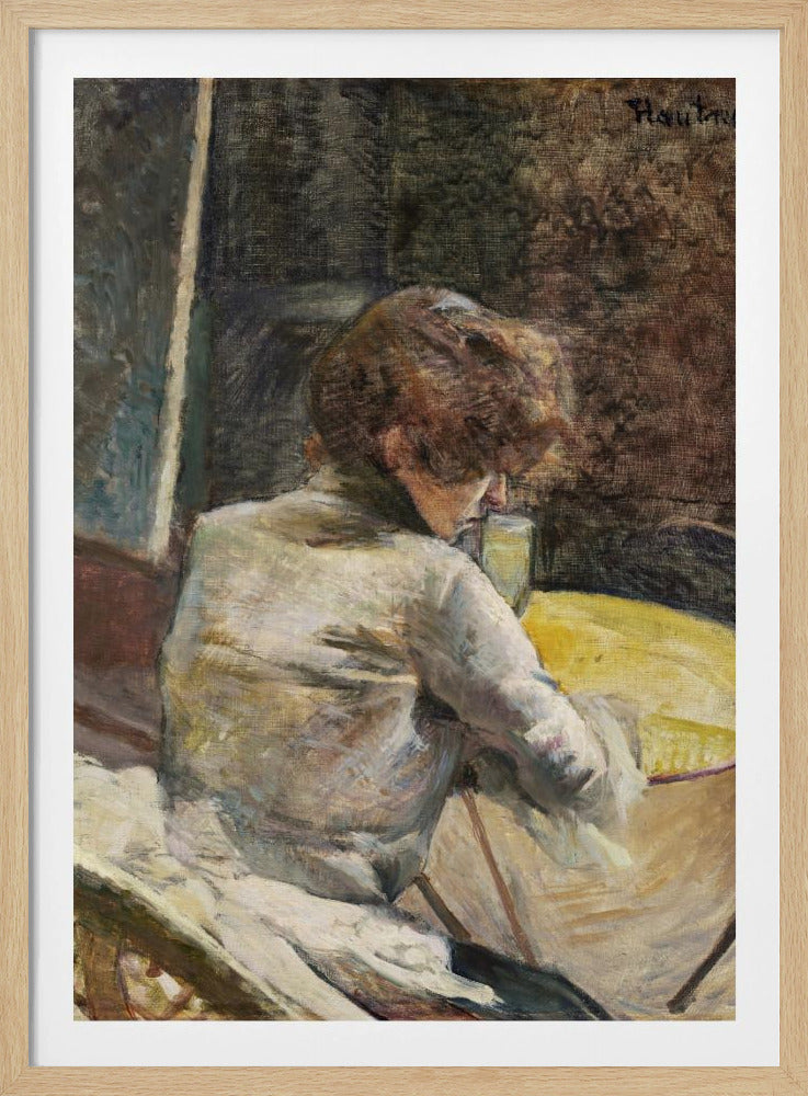 Waiting (ca.1887) | Poster