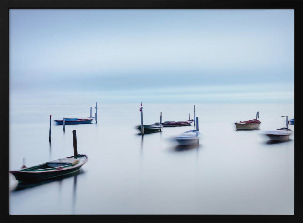 Tanzende Boote II col | Poster