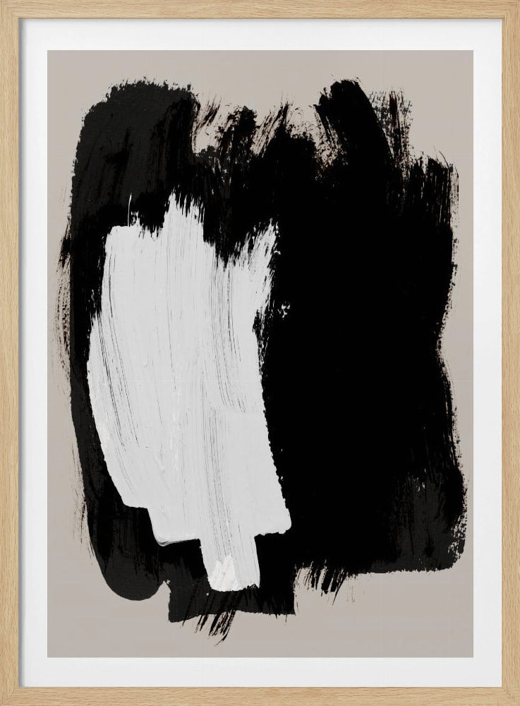 Abstrakte Pinselstriche 16 | Poster