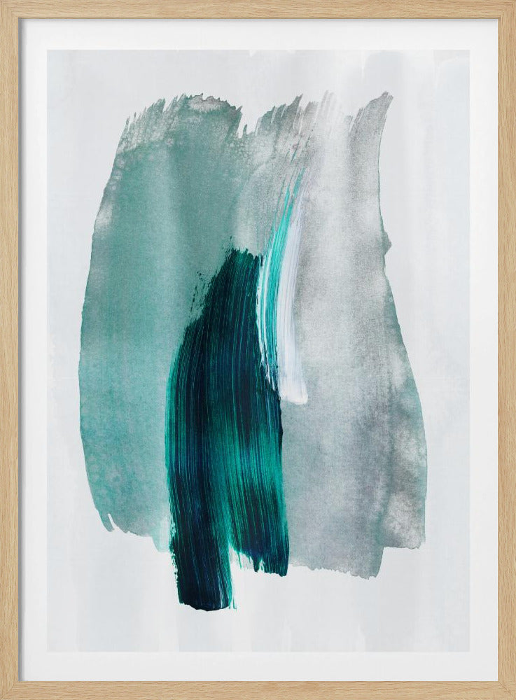 Abstrakte Pinselstriche 19 | Poster