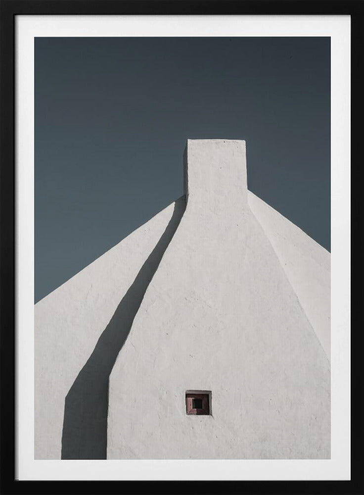 Weiße Geometrie | Poster