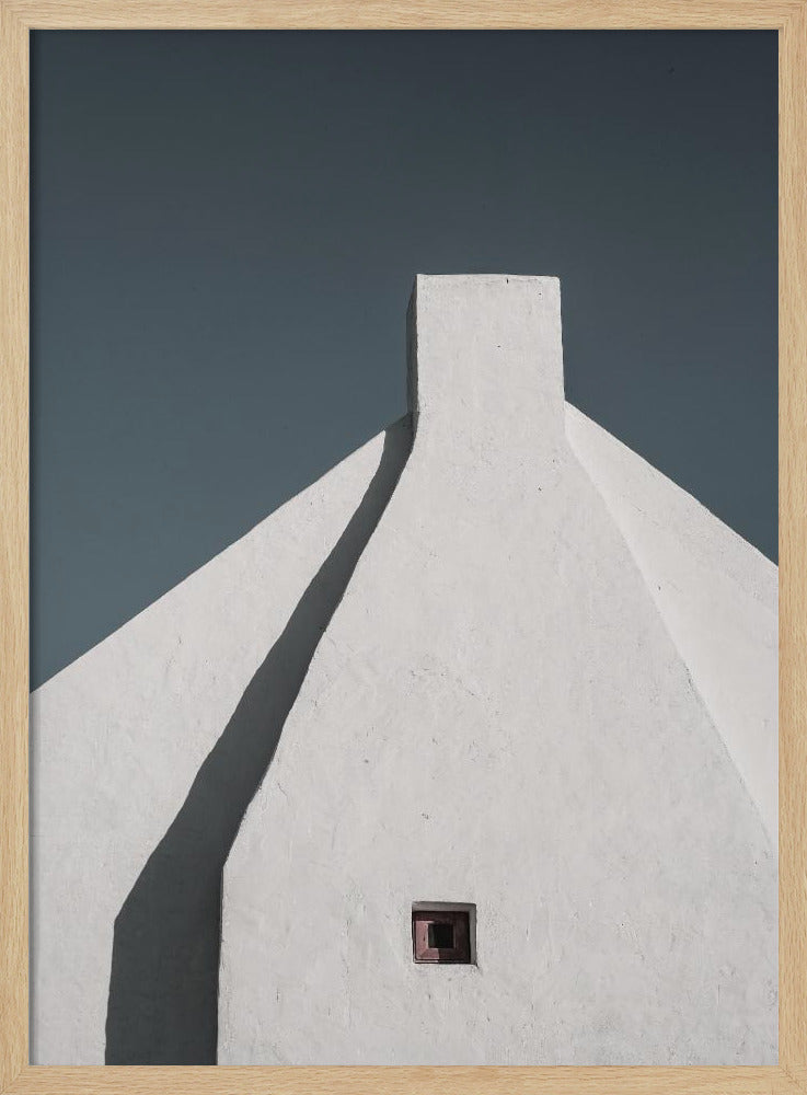 Weiße Geometrie | Poster