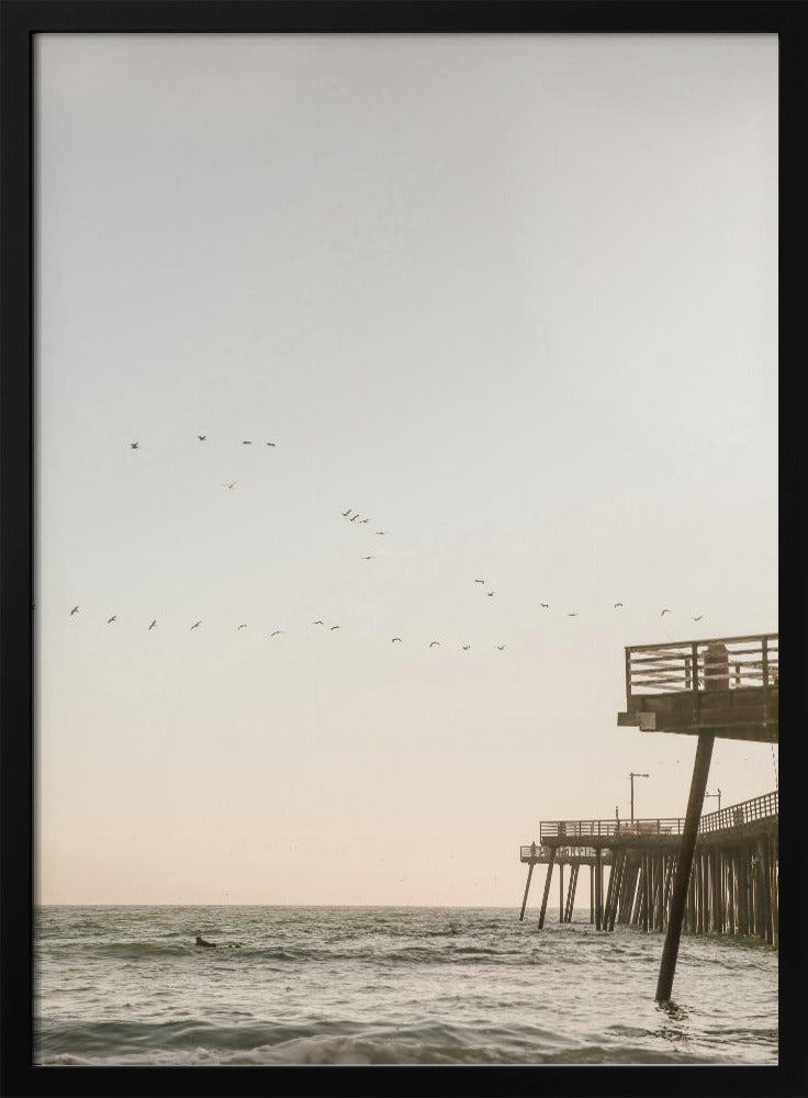 Gelassenheit am Meer | Poster