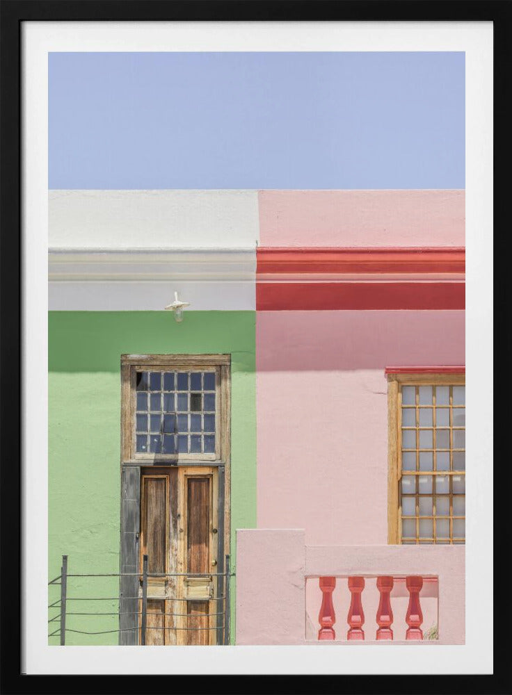 Bunte Fassaden | Poster
